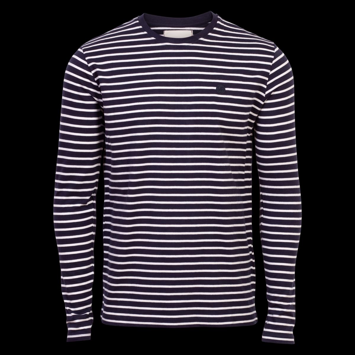 Marcus Herre Langærmet t-shirt - Night Navy - L