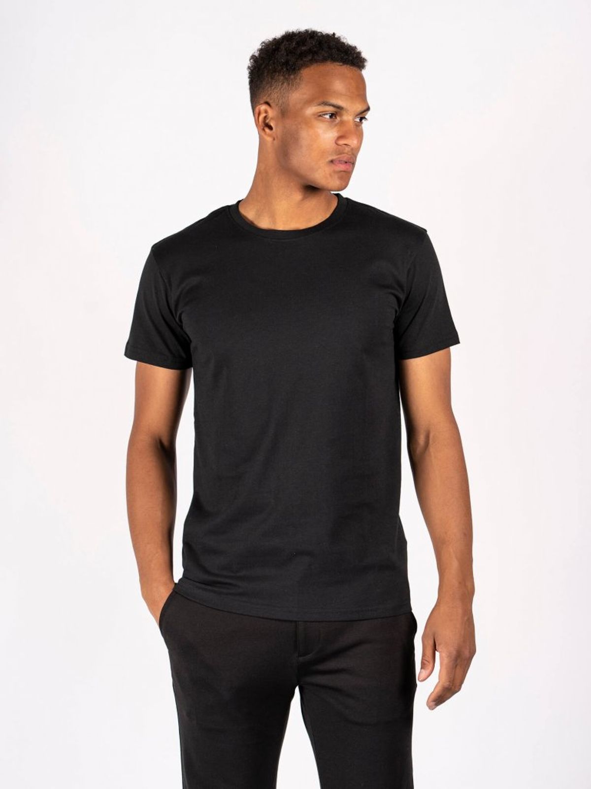 Marcus - Jaden SS i sort - Herre - XL