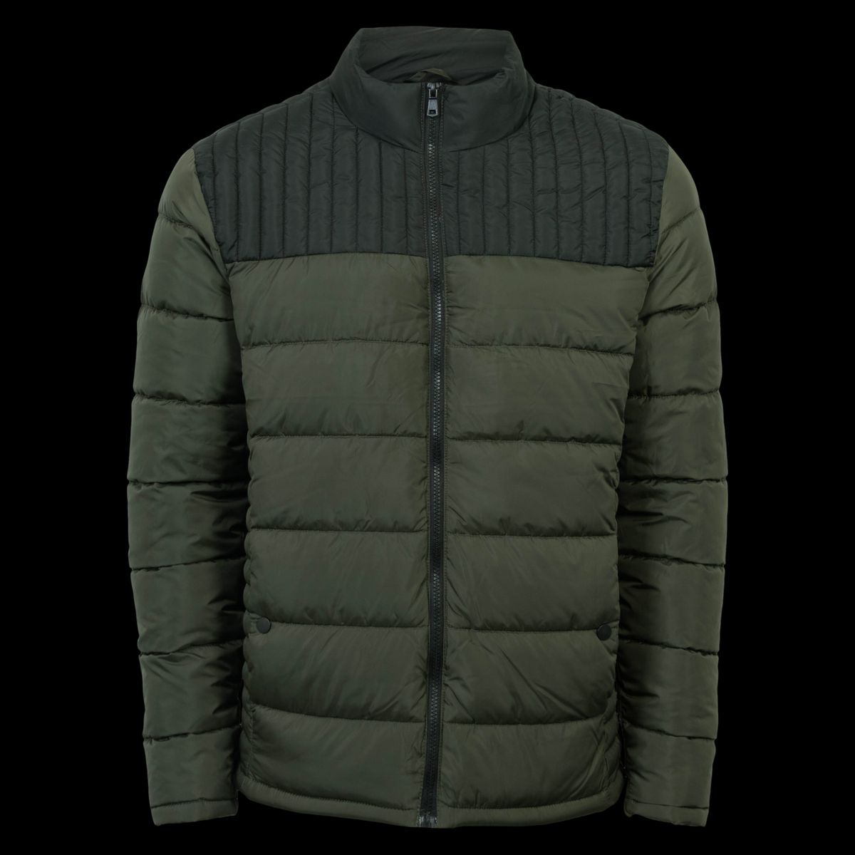 Marcus Roll Herre Overgangsjakke - Olive Green - S