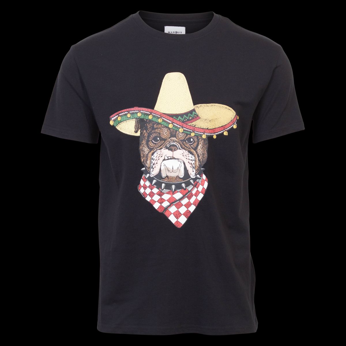 Marcus Sam Herre T-shirt - Black - M