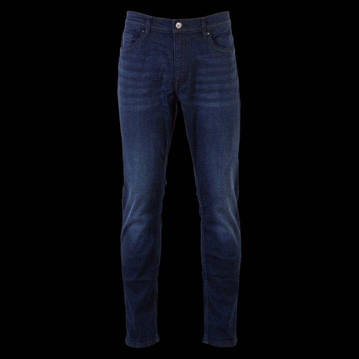 Marcus Sebb Herre Jeans - Dark Blue Used - 27/30