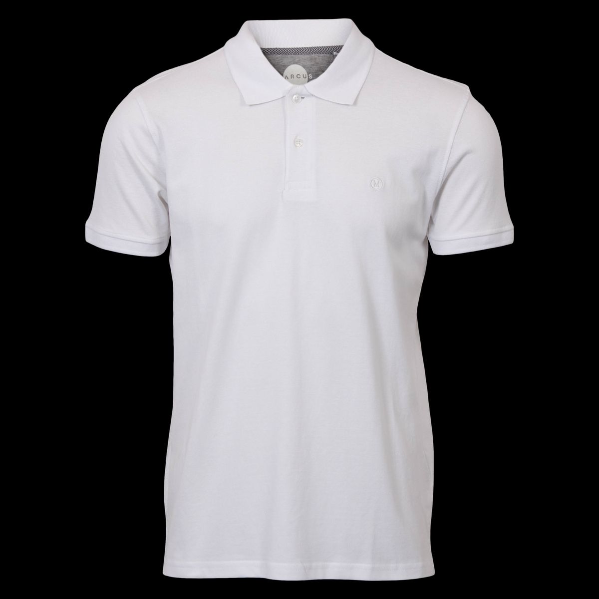 Marcus Tyler Herre Polo - White - 2XL