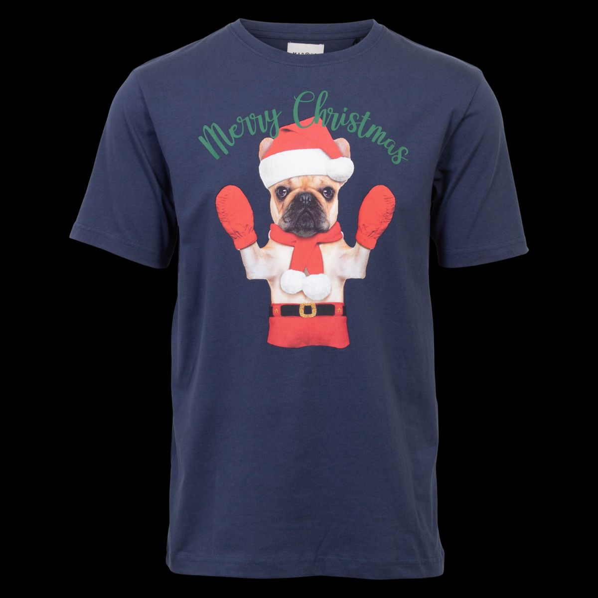 Marcus Zane Christmas Herre T-shirt - Blue Moon - L