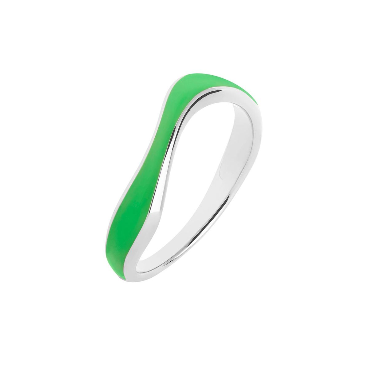 Maria Black - Aura Neon Green ring 500419AG