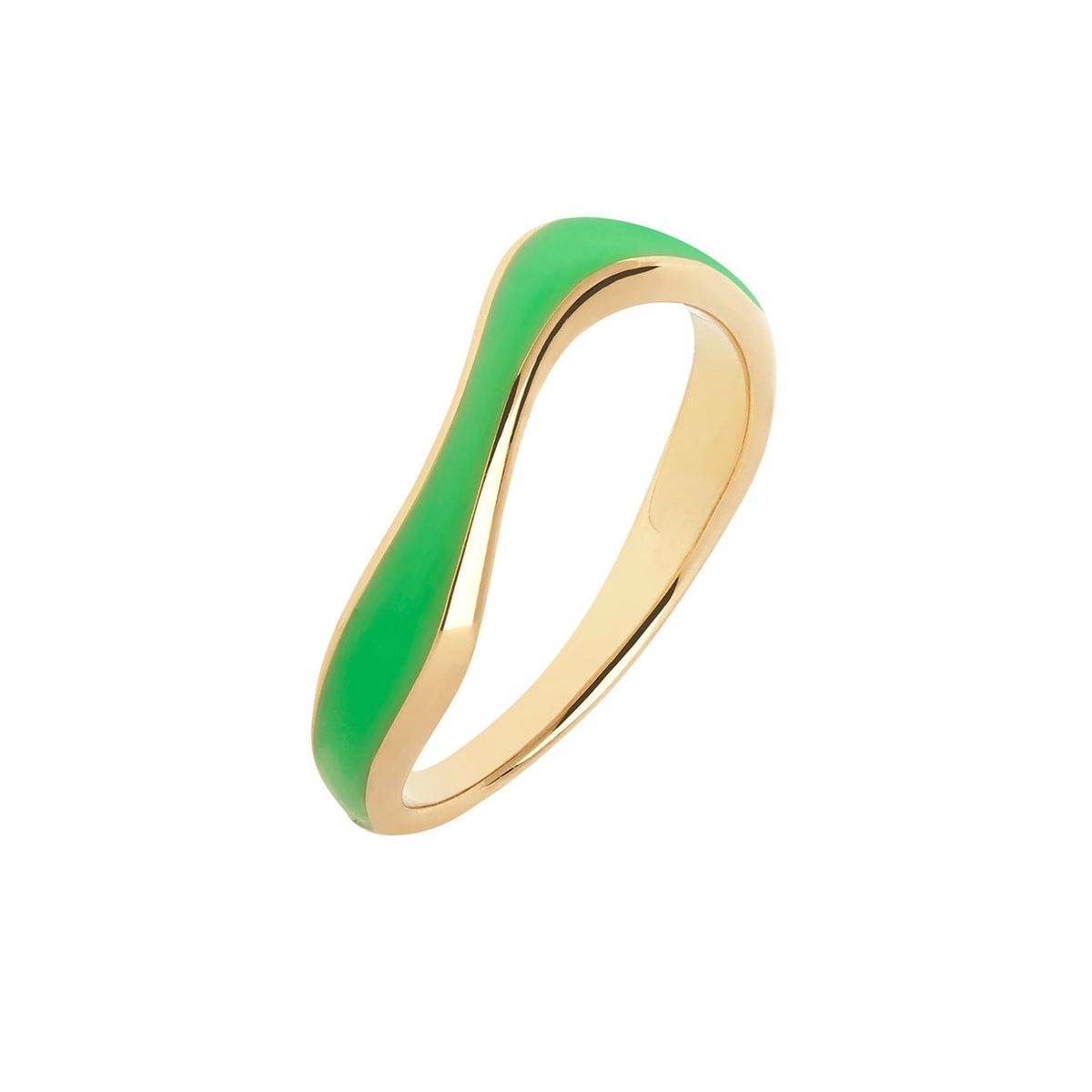 Maria Black - Aura Neon Green ring 500419YG