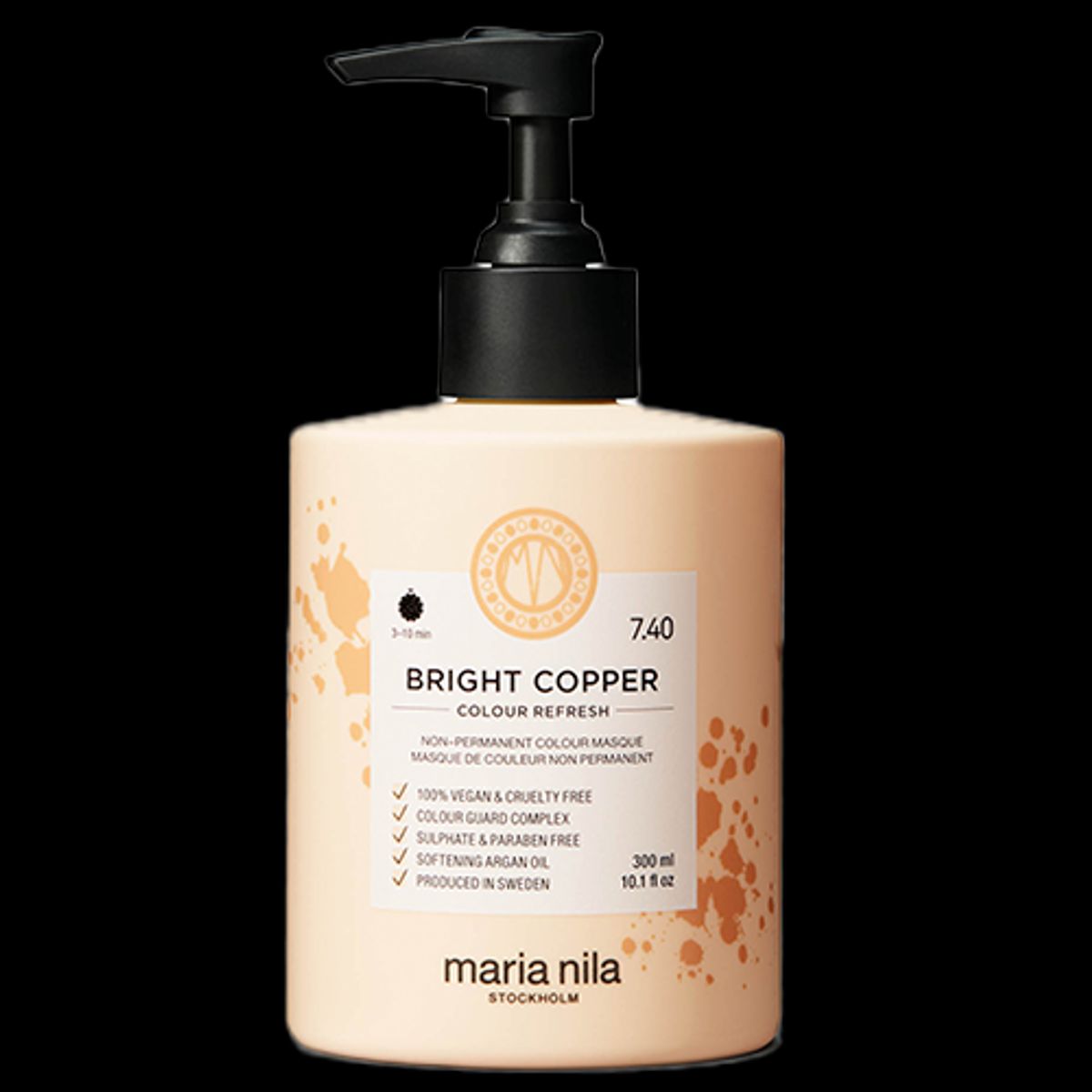 Maria Nila Colour Refresh 300 ml - Bright Copper 7.40