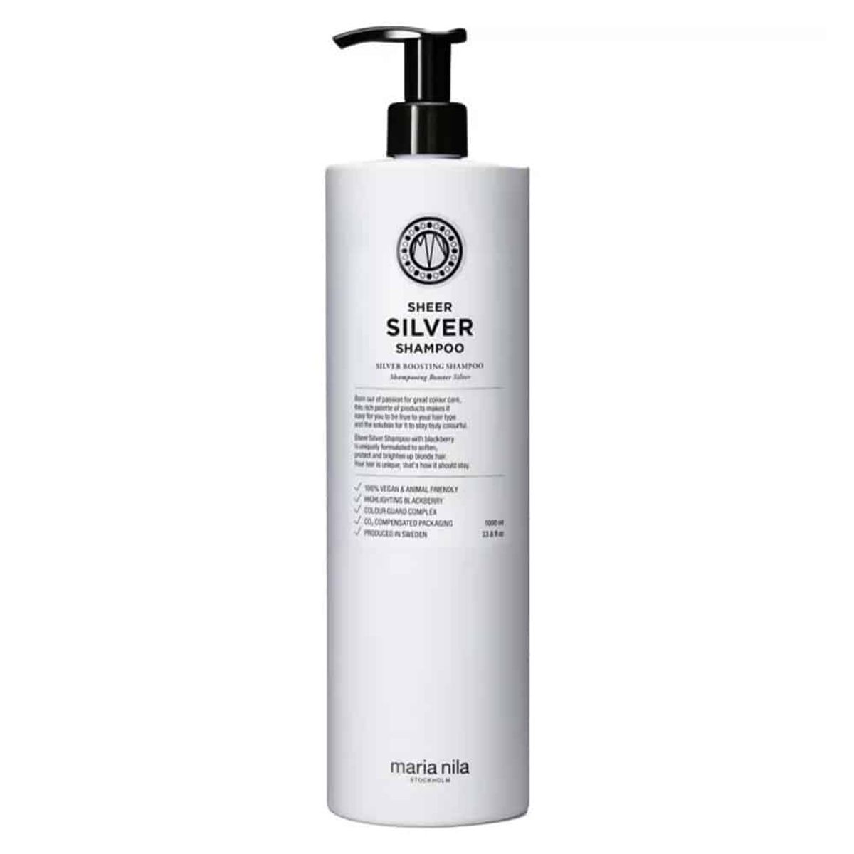 Maria Nila Sheer Silver Shampoo 1000ml