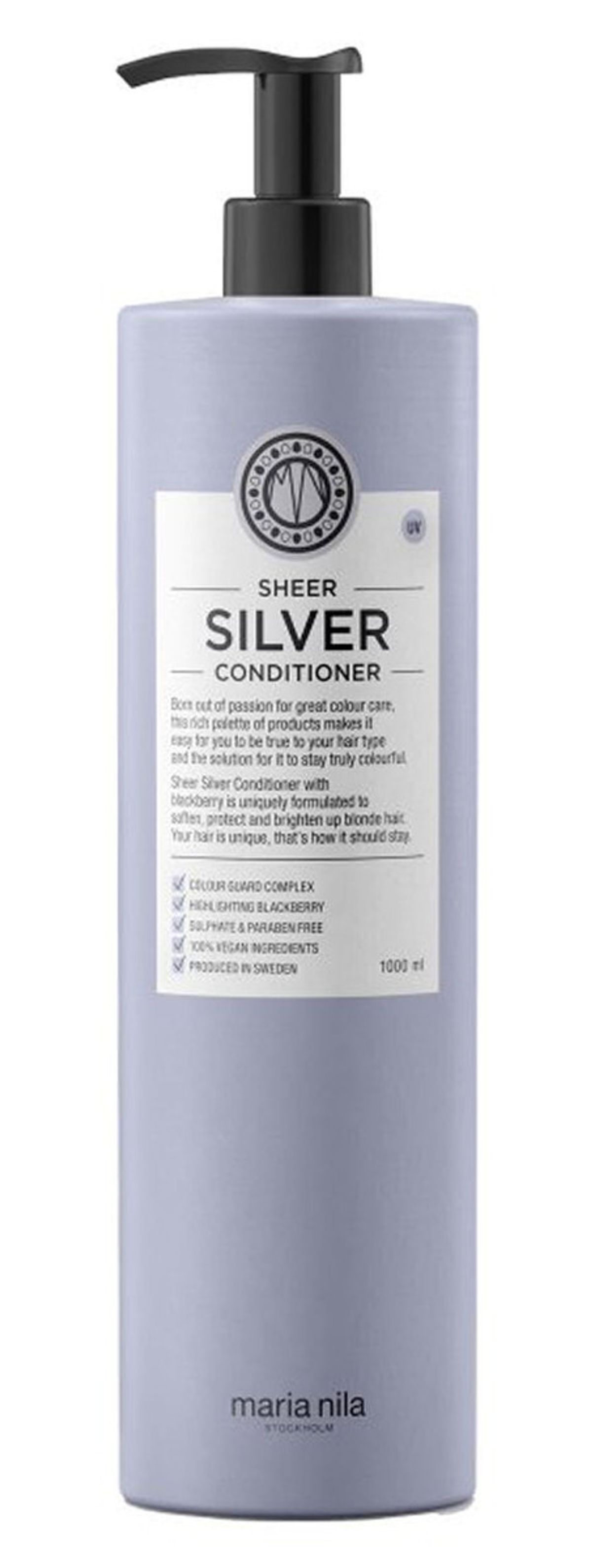 Maria nila stockholm sheer silver conditioner 1L