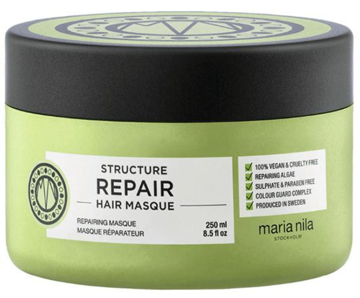 Maria nila stockholm structure repair hair masque 250ml