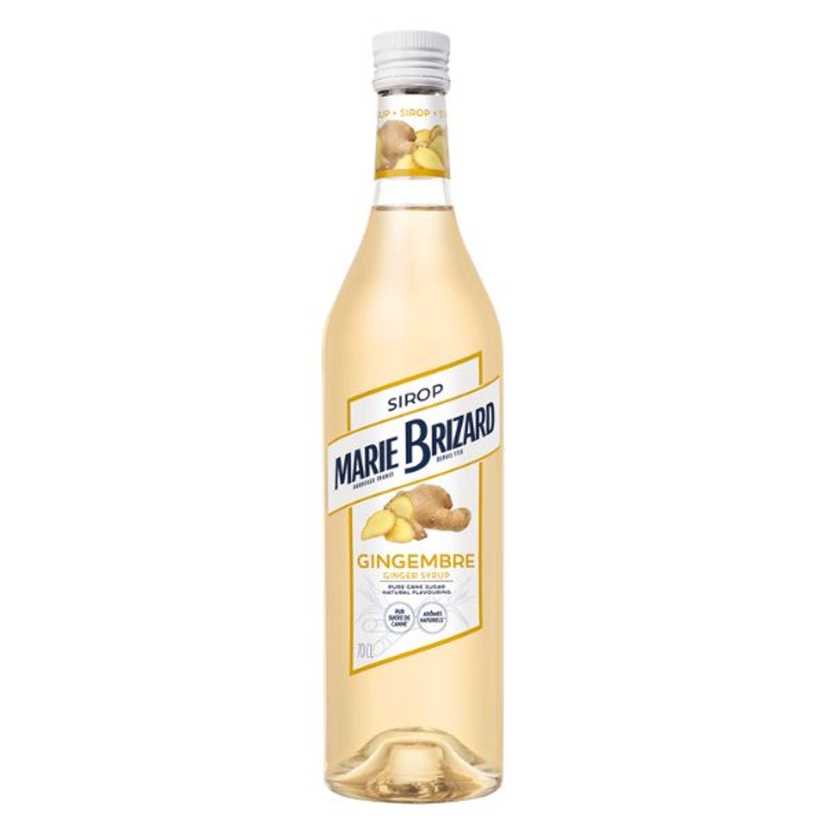 Marie Brizard Sirup Ginger / Ingefær Fl 70