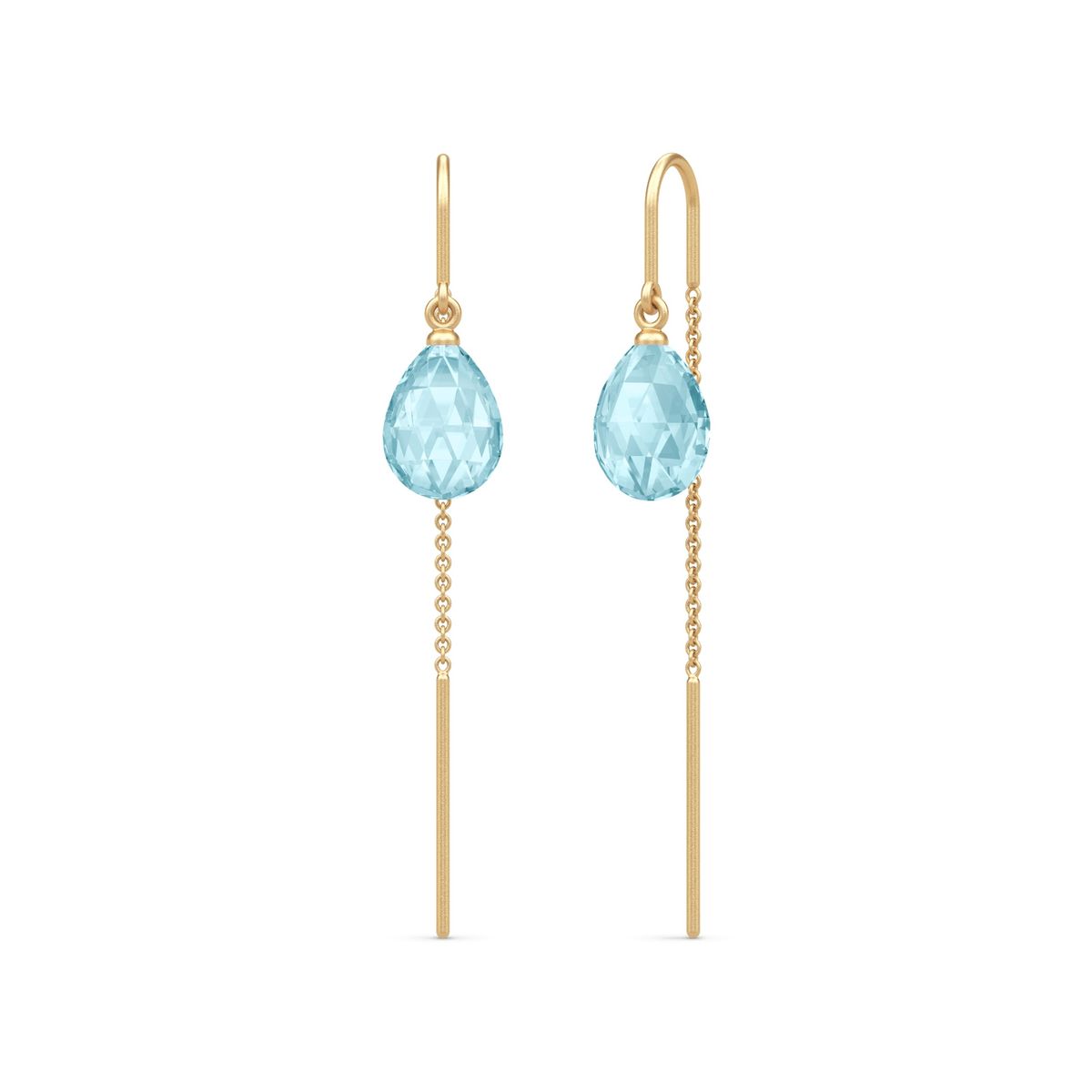 Marina Earrings Aqua