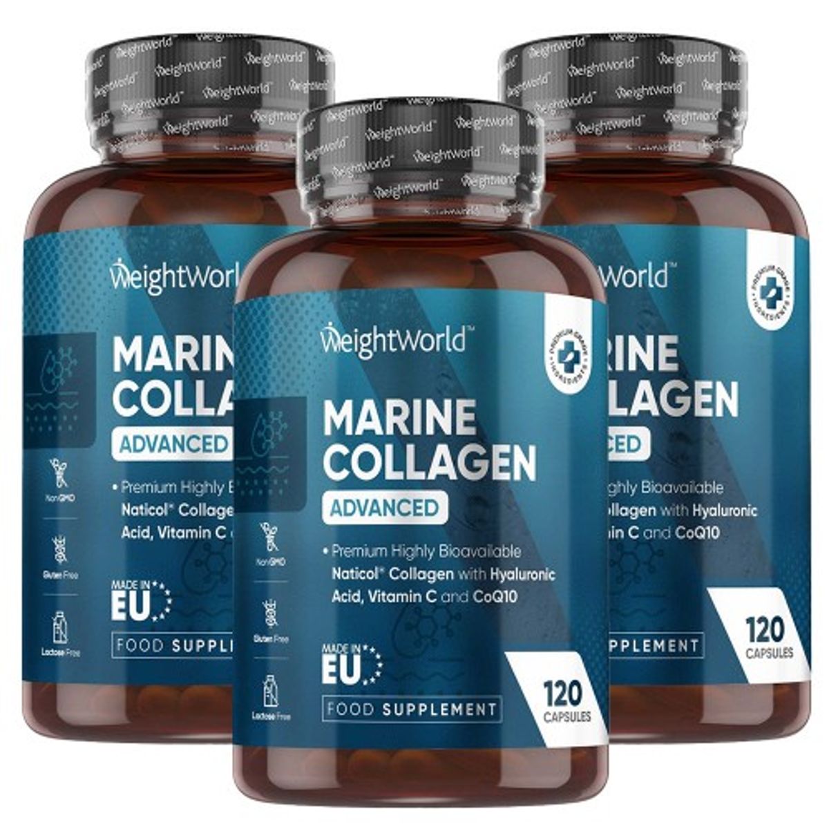 Marine Collagen-tilskud + Hyaluronsyre