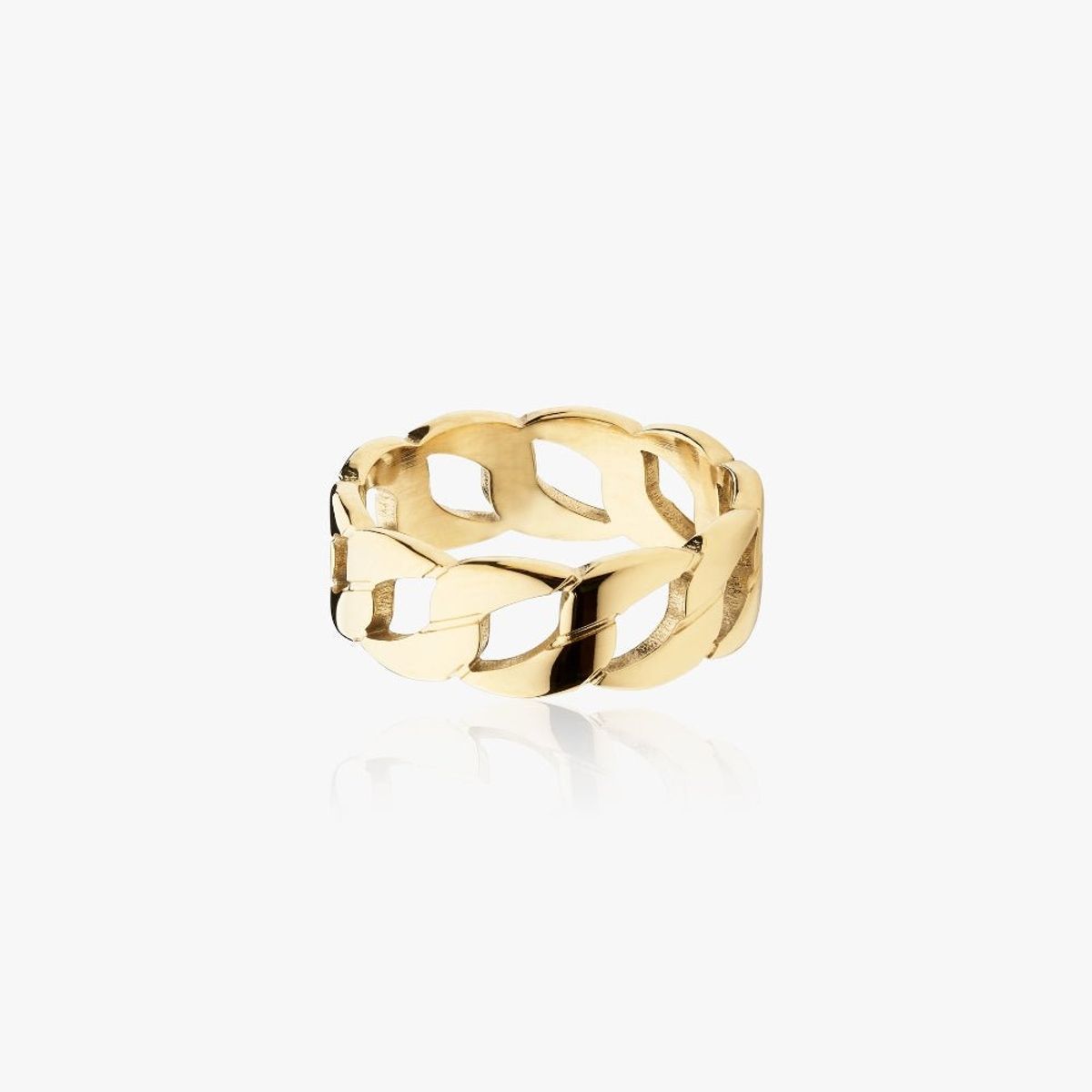 Marinens Ring 14K Guldbelagt