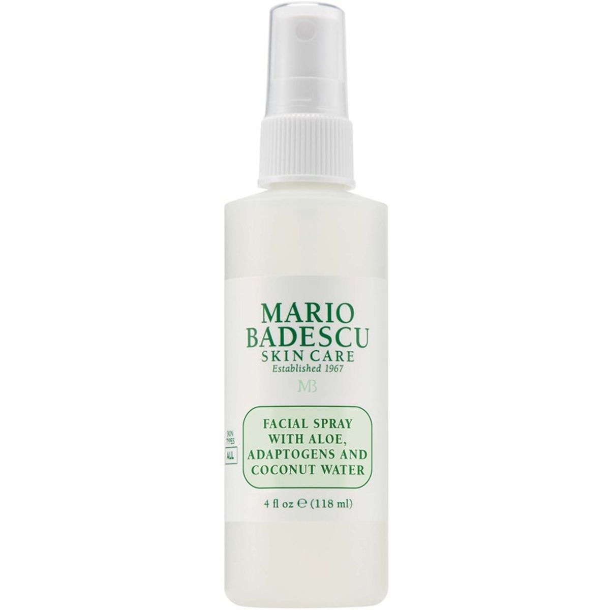 Mario Badescu Facial Spray W/ Aloe, Adaptogens & Coconut Water 118 ml