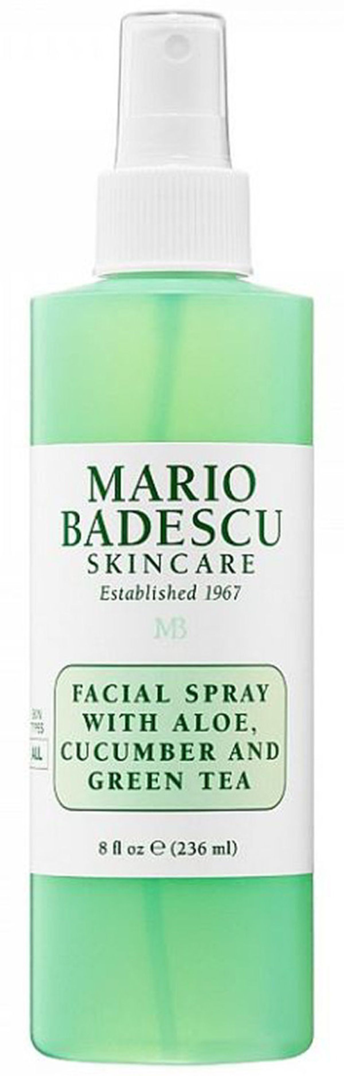 Mario badescu skin care facial spray with aloe cucumber and green tea 236ml