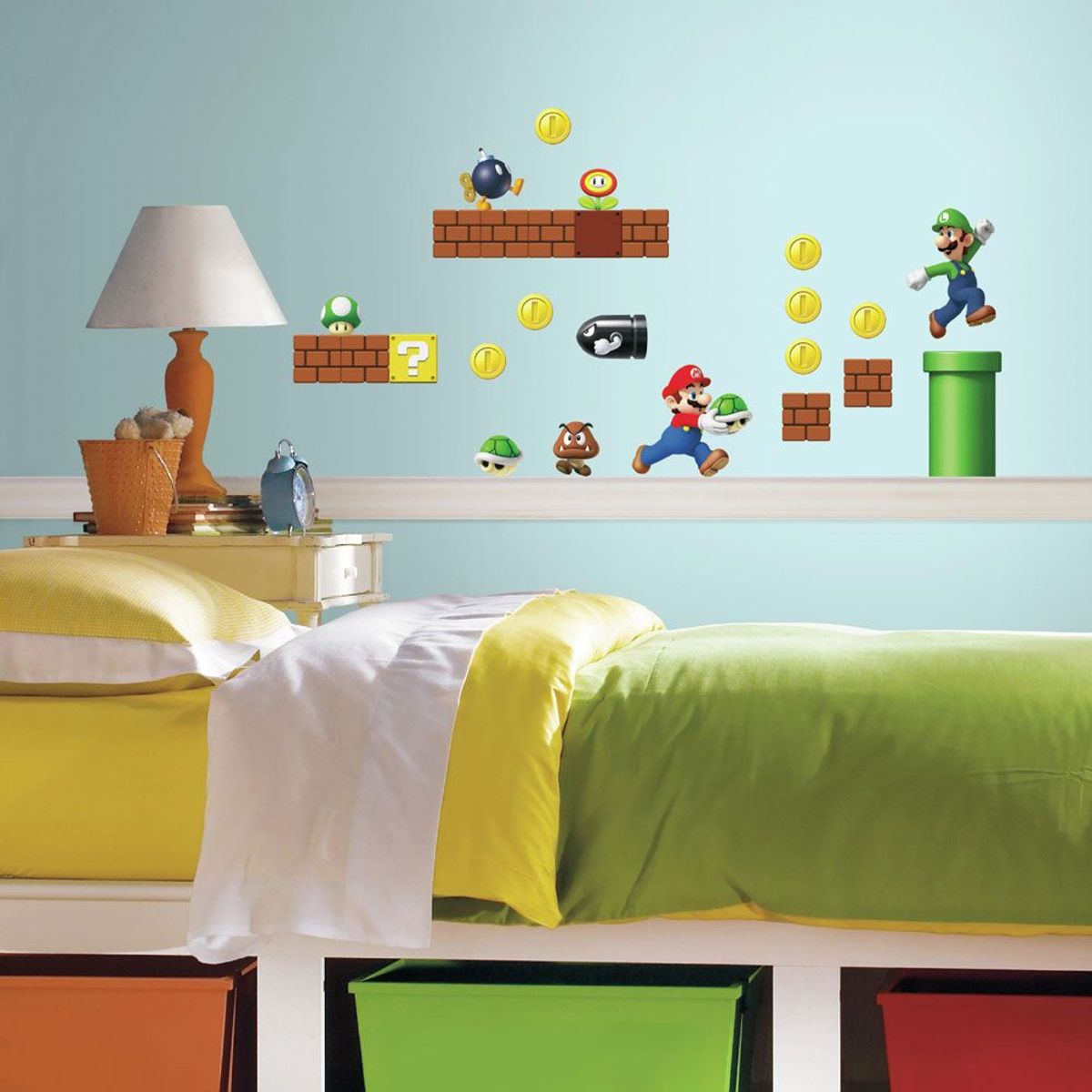 Mario Kart Build a Scene Wallstickers