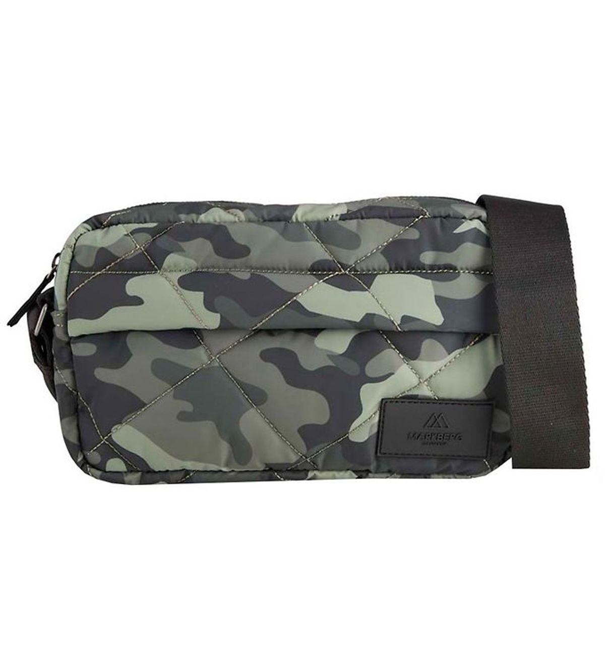 Markberg Skuldertaske - Dagmar - Recycled - Camo Olive/Sort