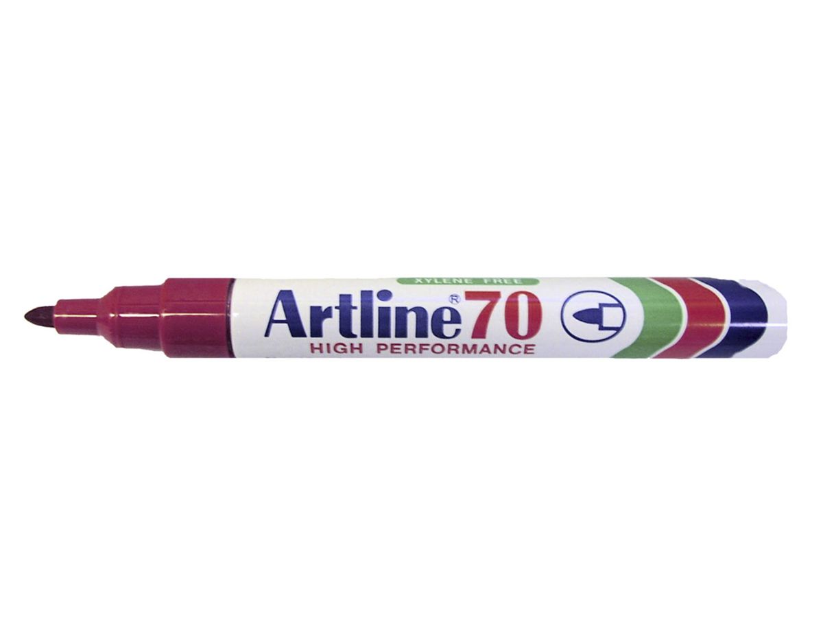 Marker Artline 70 rød