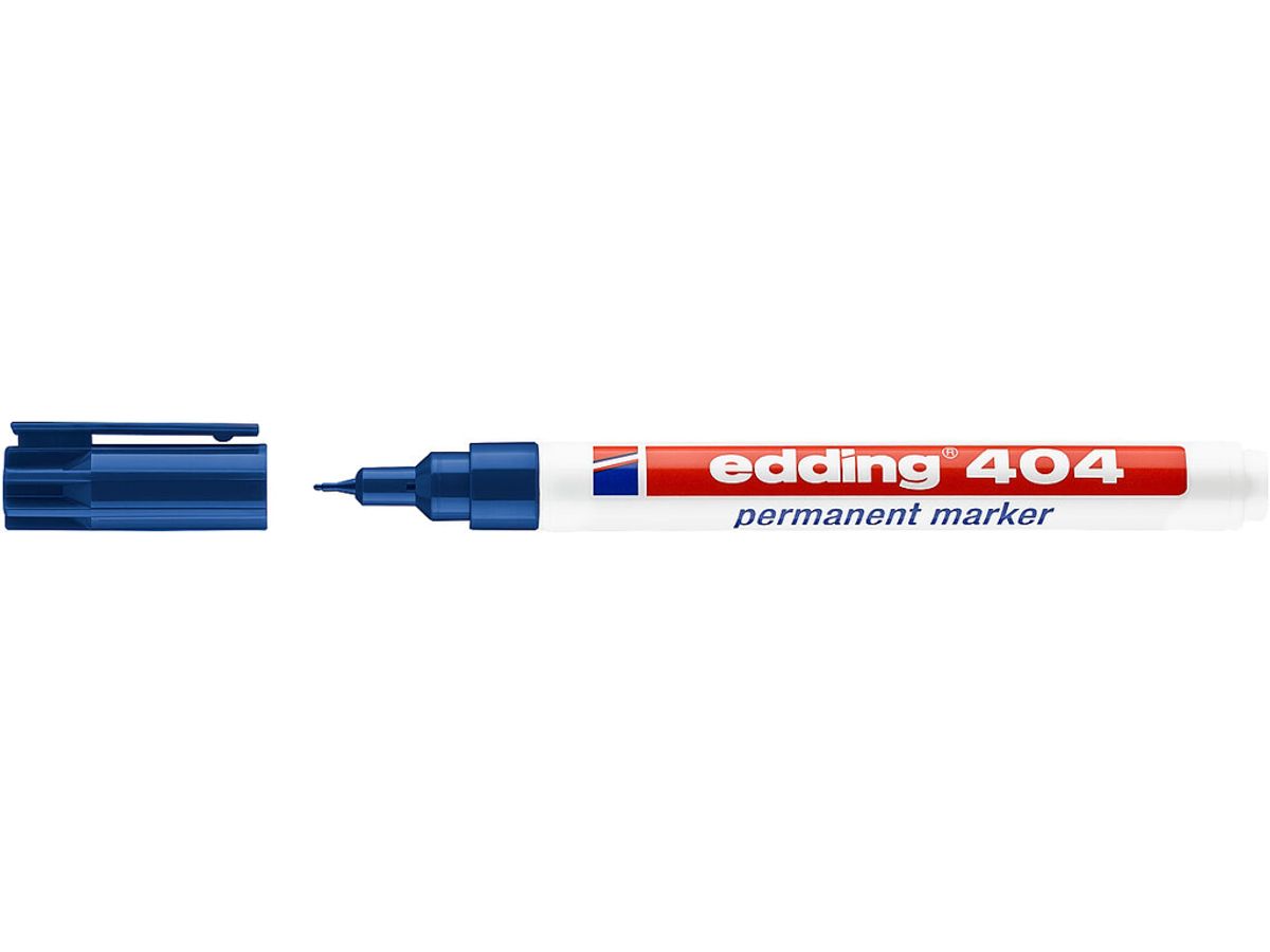 Marker Edding 404 blå