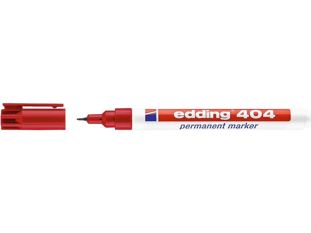 Marker Edding 404 RØD