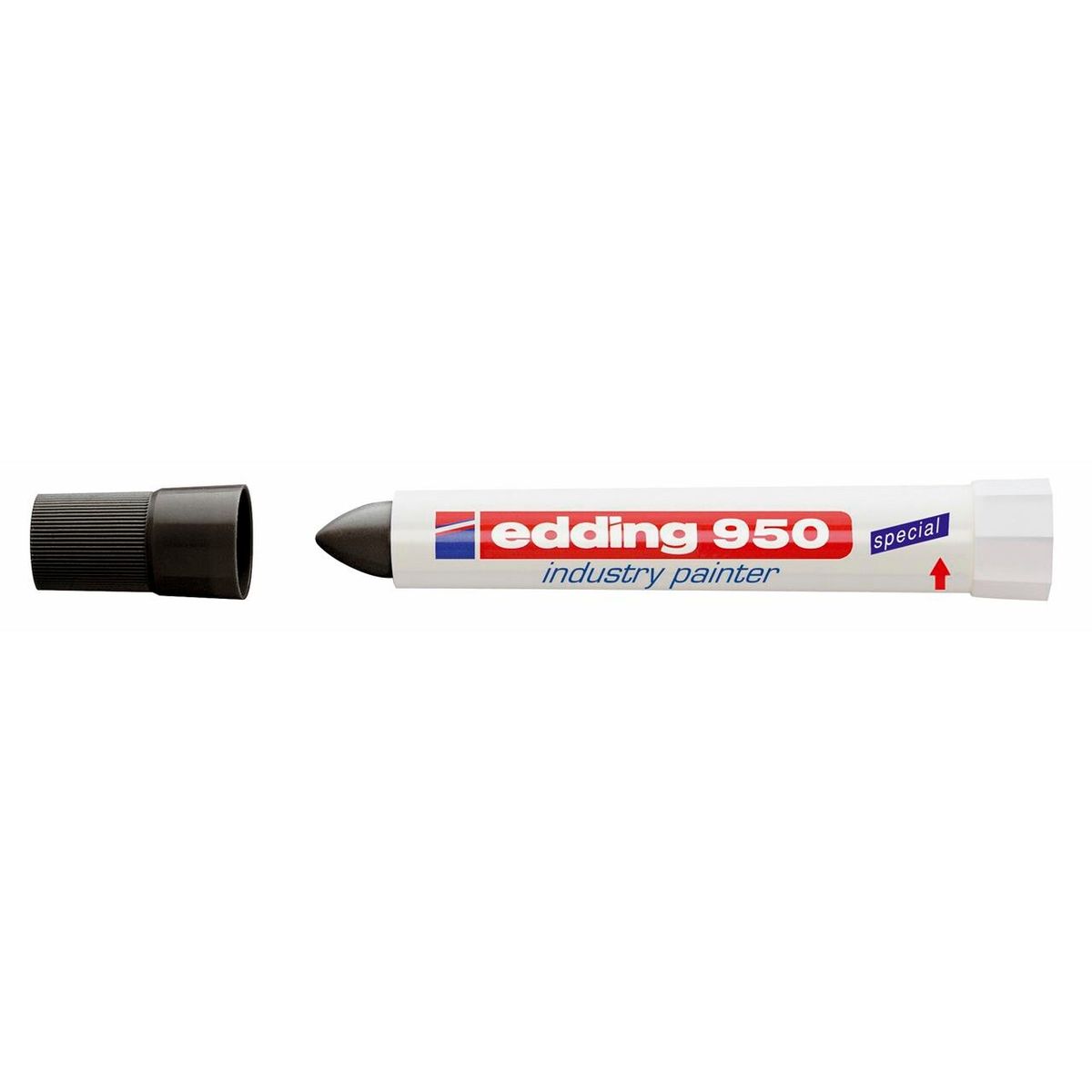 Marker Edding 950 permanent, sort 10mm