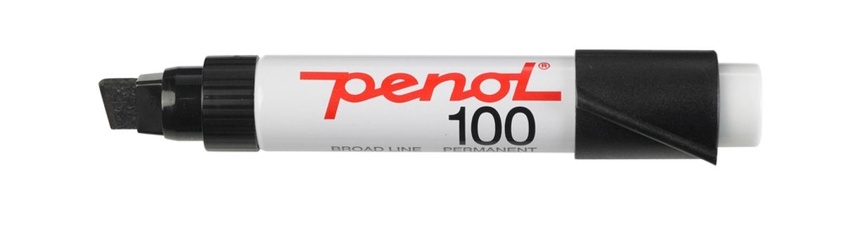 Marker Penol 100 3-10mm sort permanent