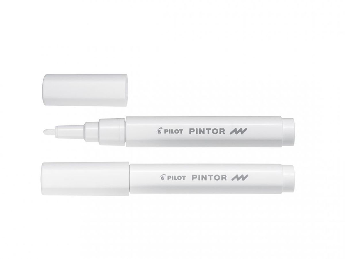 Marker Pilot Pintor Hvid Fine