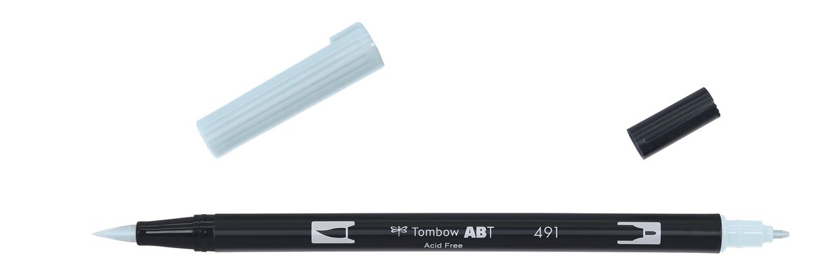 Marker Tombow ABT Dual Brush 491 glacier blue