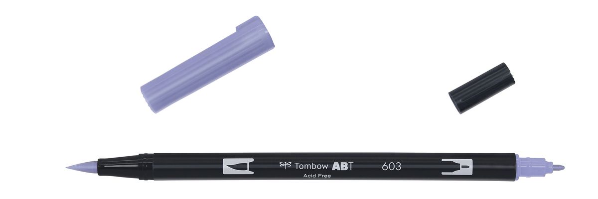 Marker Tombow ABT Dual Brush 603 periwinkle