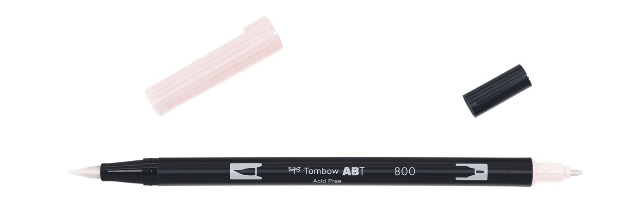 Marker Tombow ABT Dual Brush 800 baby pink