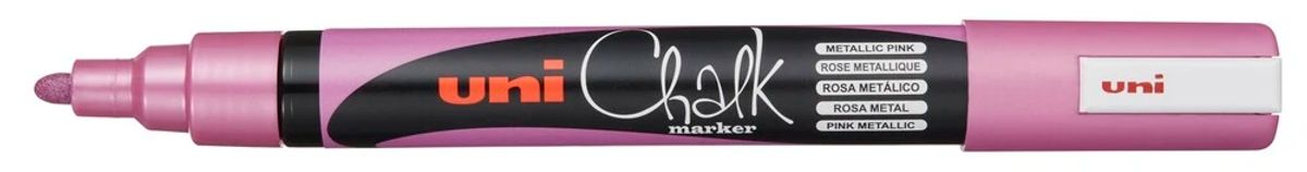 Marker Uni Chalk Pwe 5M Metallic Pink