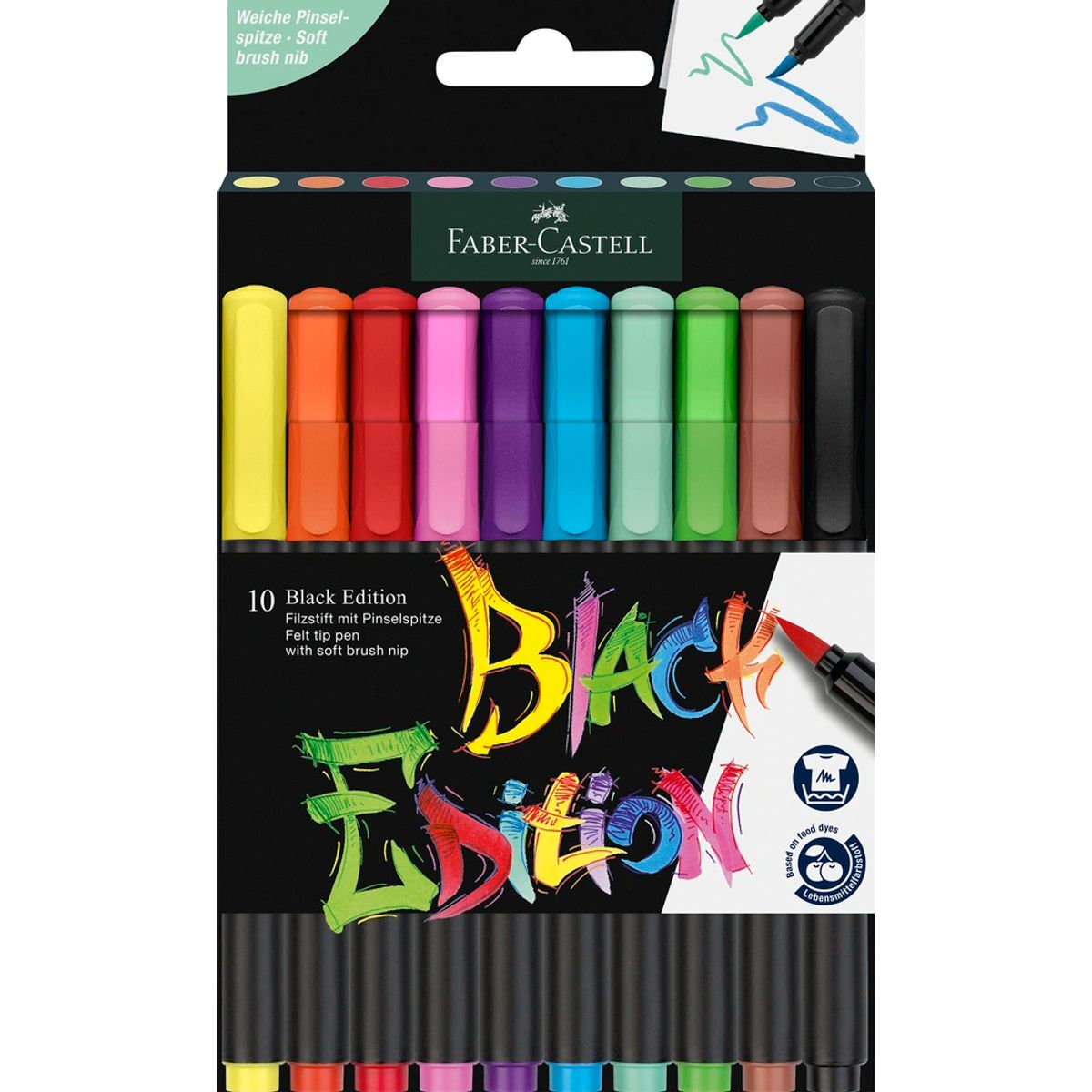 Markers black edition Faber-Castell