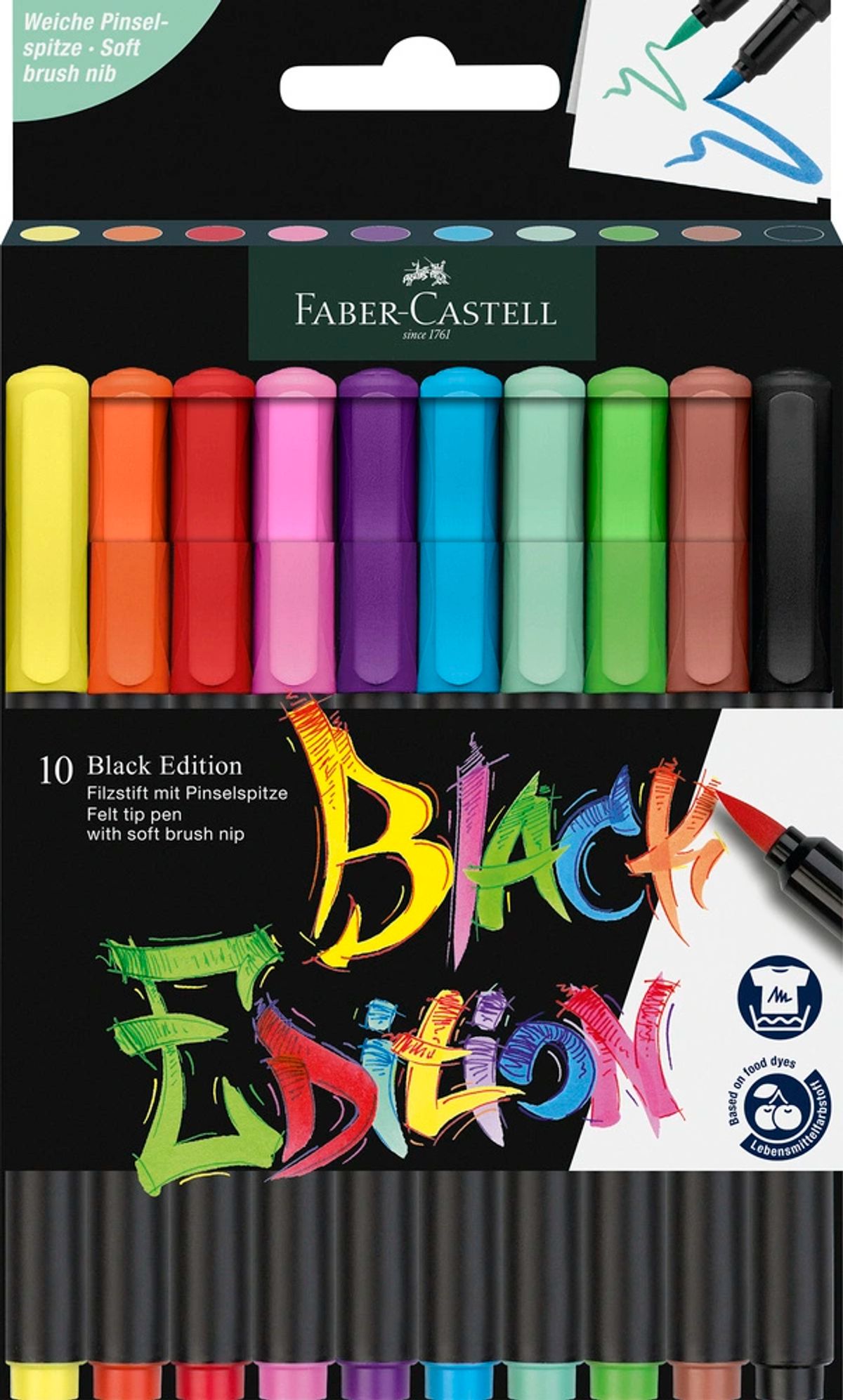 Markers black edition Faber-Castell