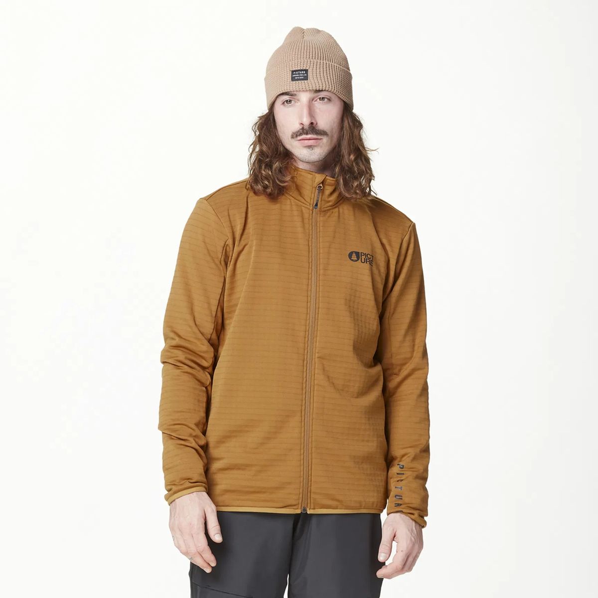 MARLAY TECH FLEECE, Brown Sugar / L