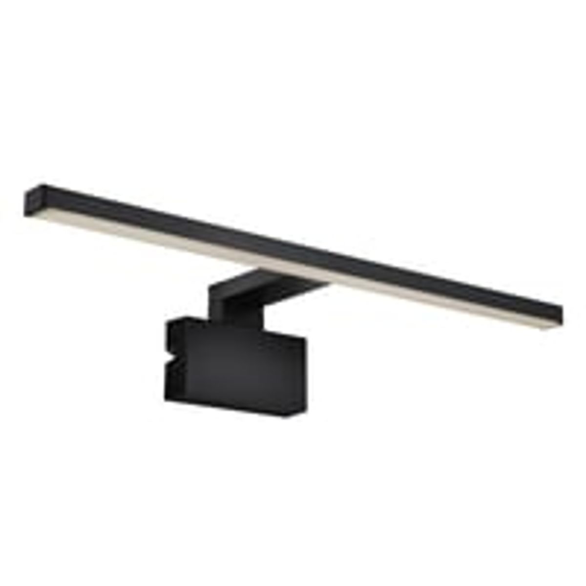 Marlee LED spejllampe, sort, 50 cm, 4000K, IP44 - Nordlux