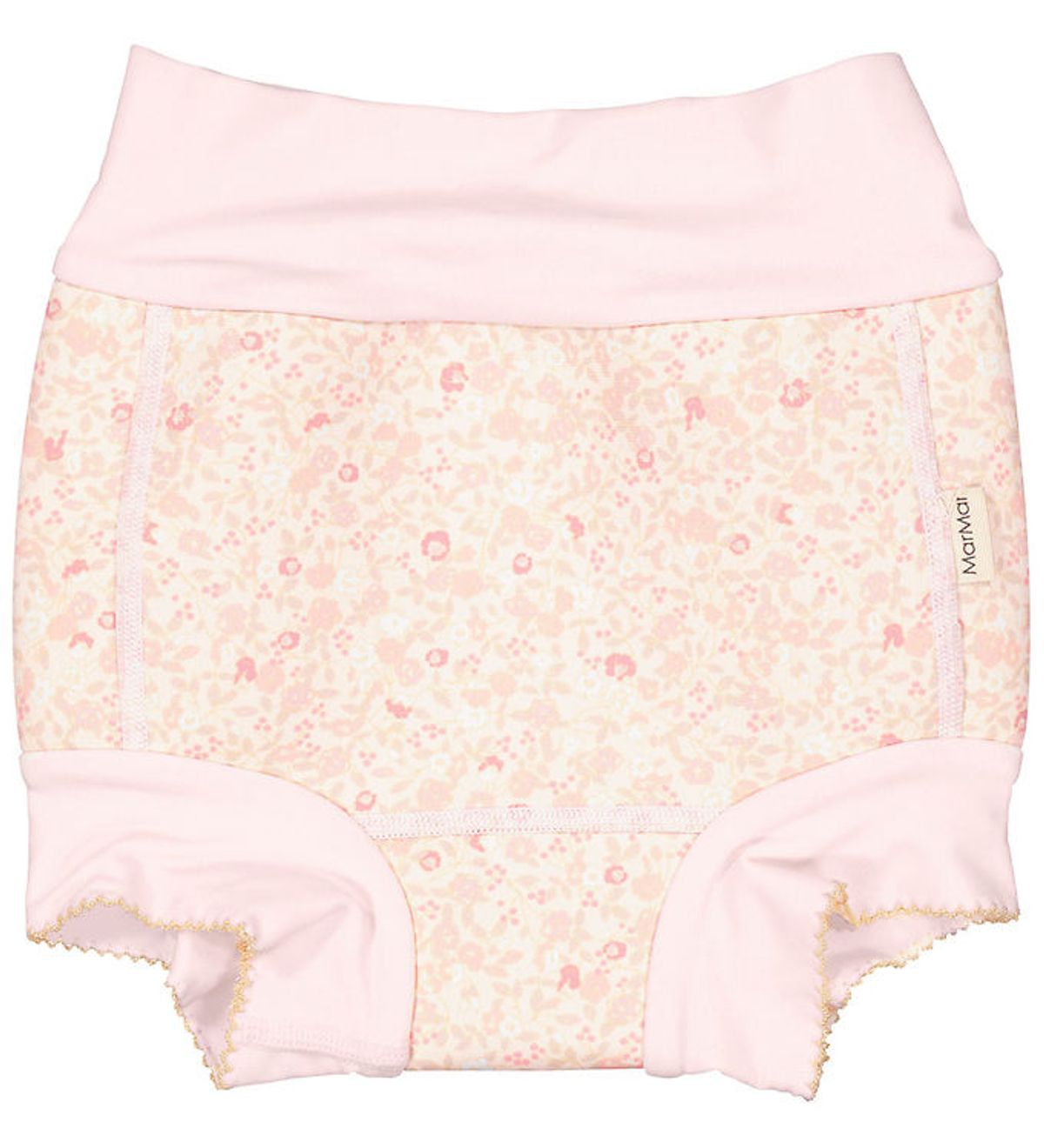 MarMar Blebadebukser - Swen - UV40+ - Peony m. Blomster