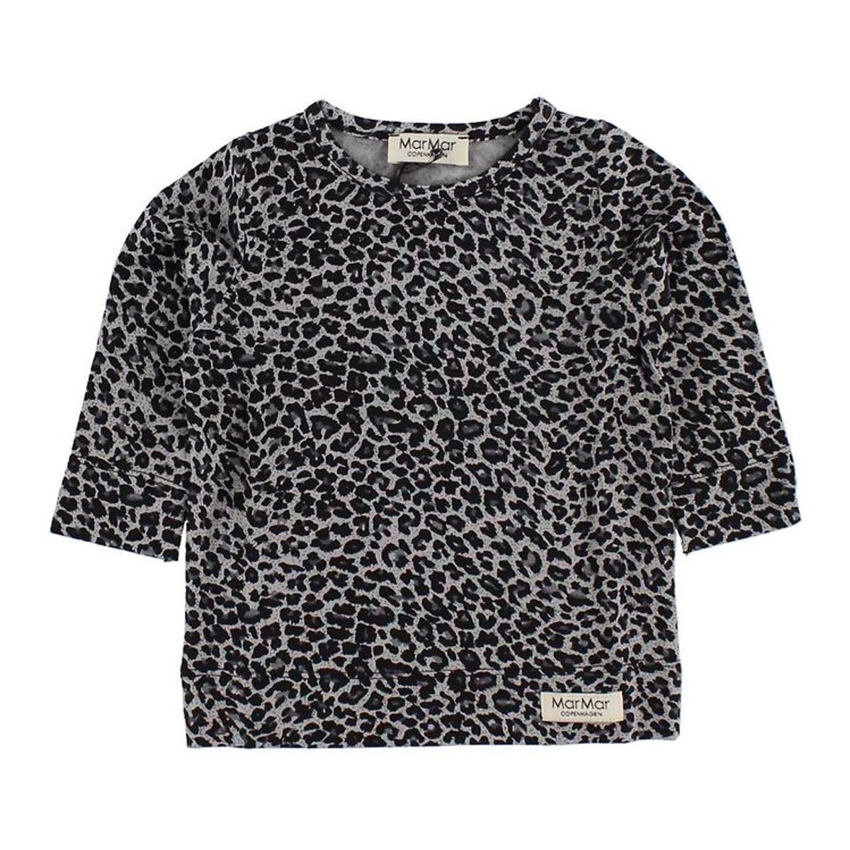 MarMar Bluse - Grå Leopardprint