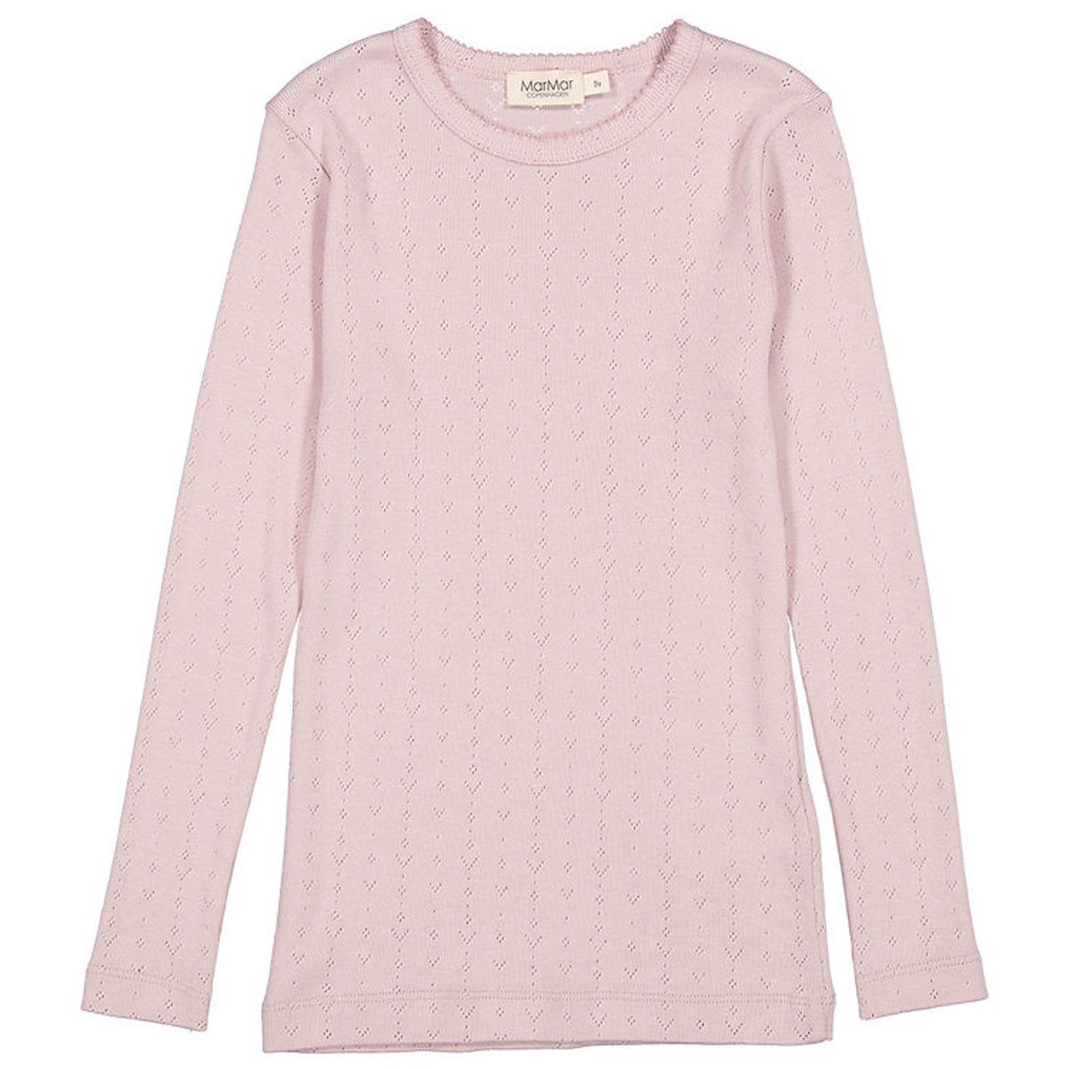 MarMar Bluse - Modal - Tamra - Faded Rose m. Hulmønster