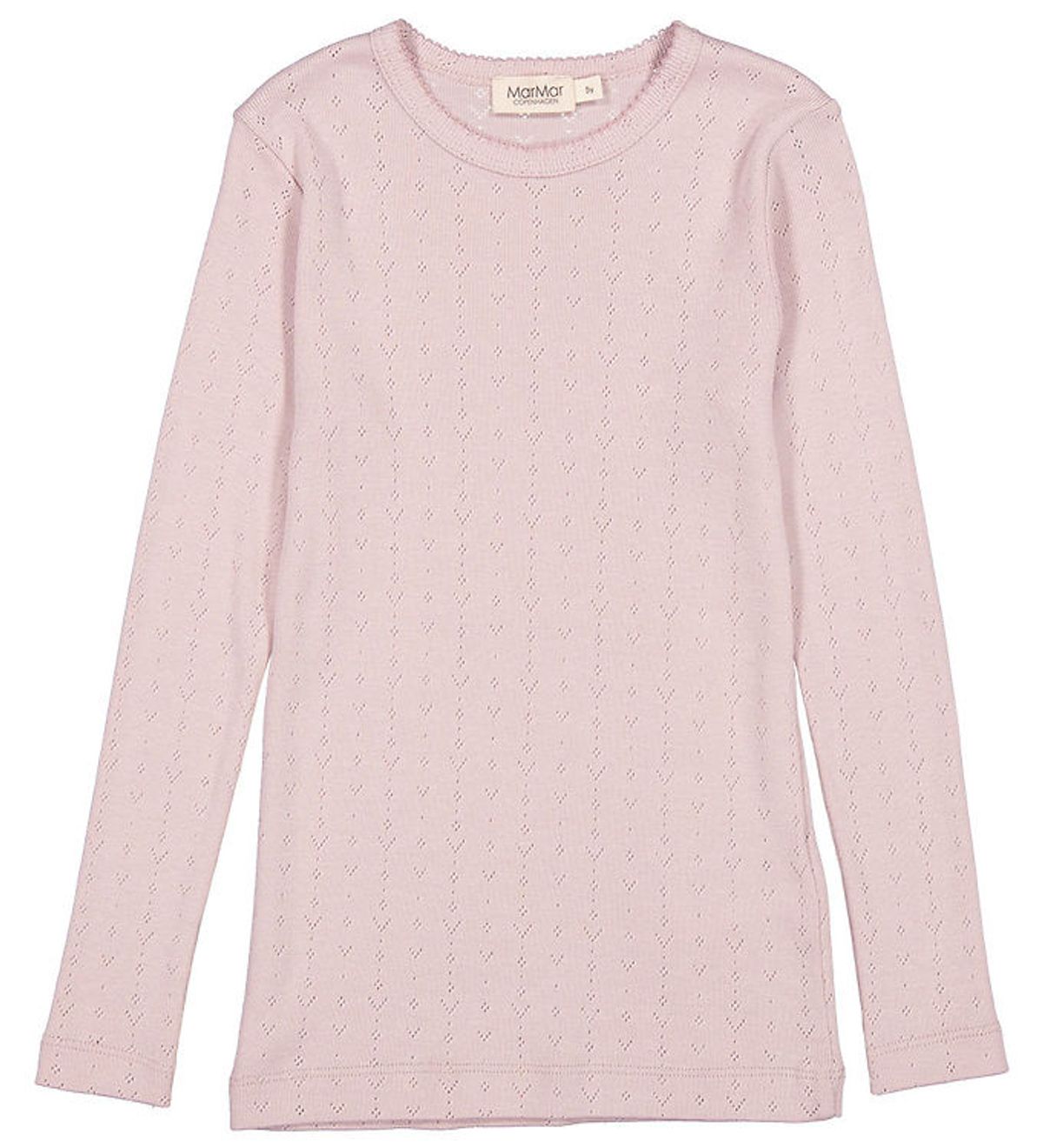 MarMar Bluse - Modal - Tamra - Faded Rose m. Hulmønster