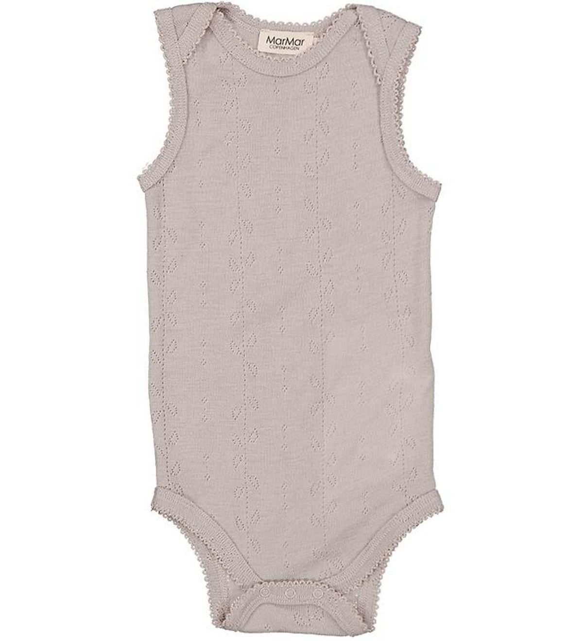 MarMar Body u/æ - Uld - Pointelle - Bini - Soft Dove