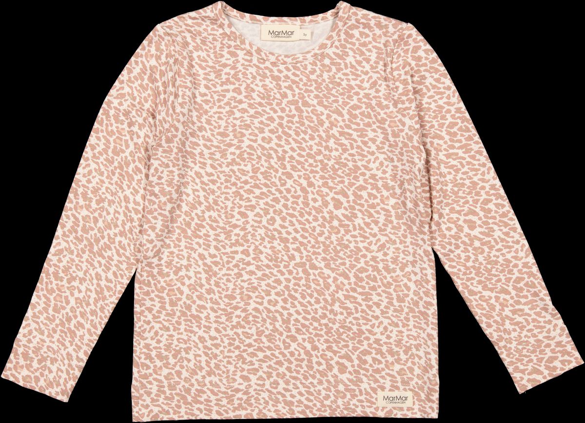 MarMar Leo Tee Bluse - Powder Taupe Leo - 92 cm