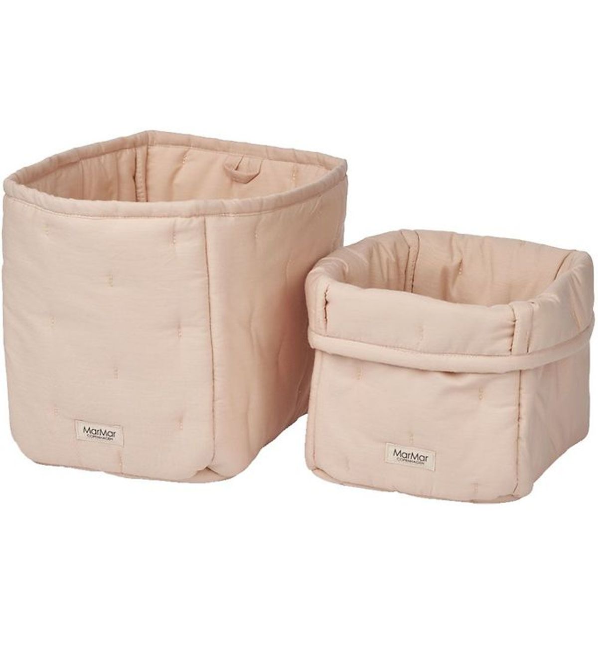 MarMar Opbevaringskurve - 2-pak - 25x17/20x15 cm - Beige rose