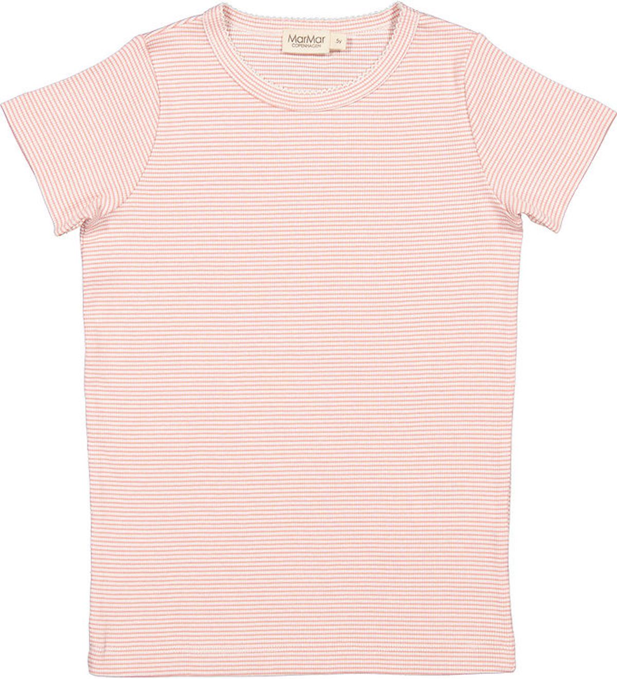 MarMar T-shirt - Rib - Modal - Tago - Evening Sun Stripe