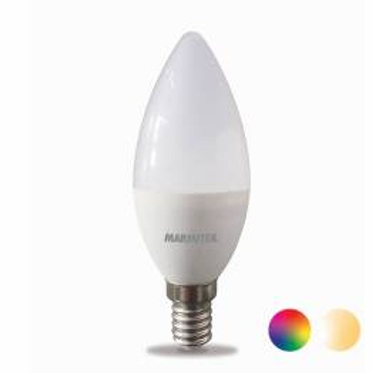 Marmitek Smart Wi-Fi LED E14 4,5W i varm hvid og 16 millioner farver