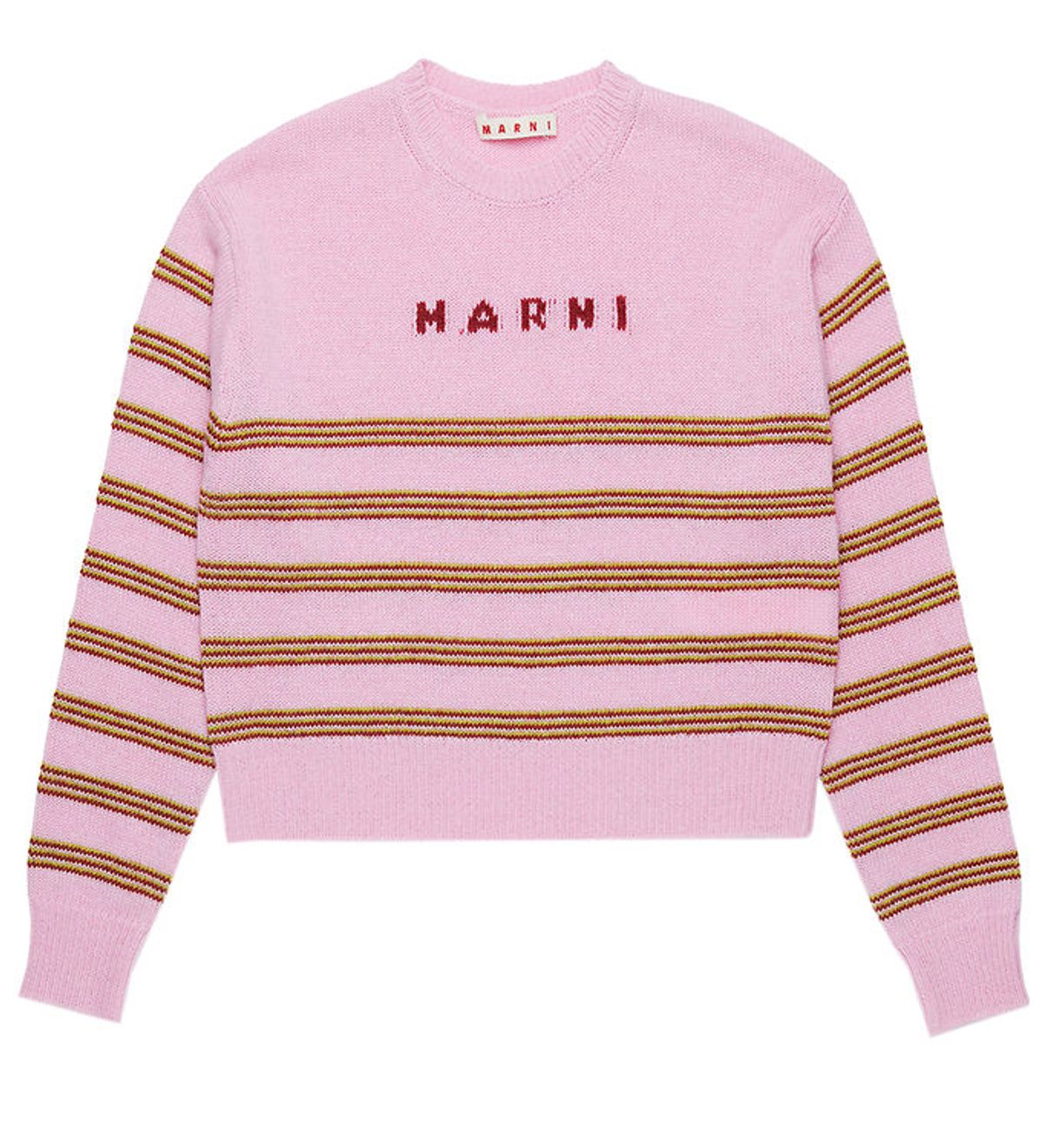 Marni Bluse - Cropped - Strik - Lilac Sachet