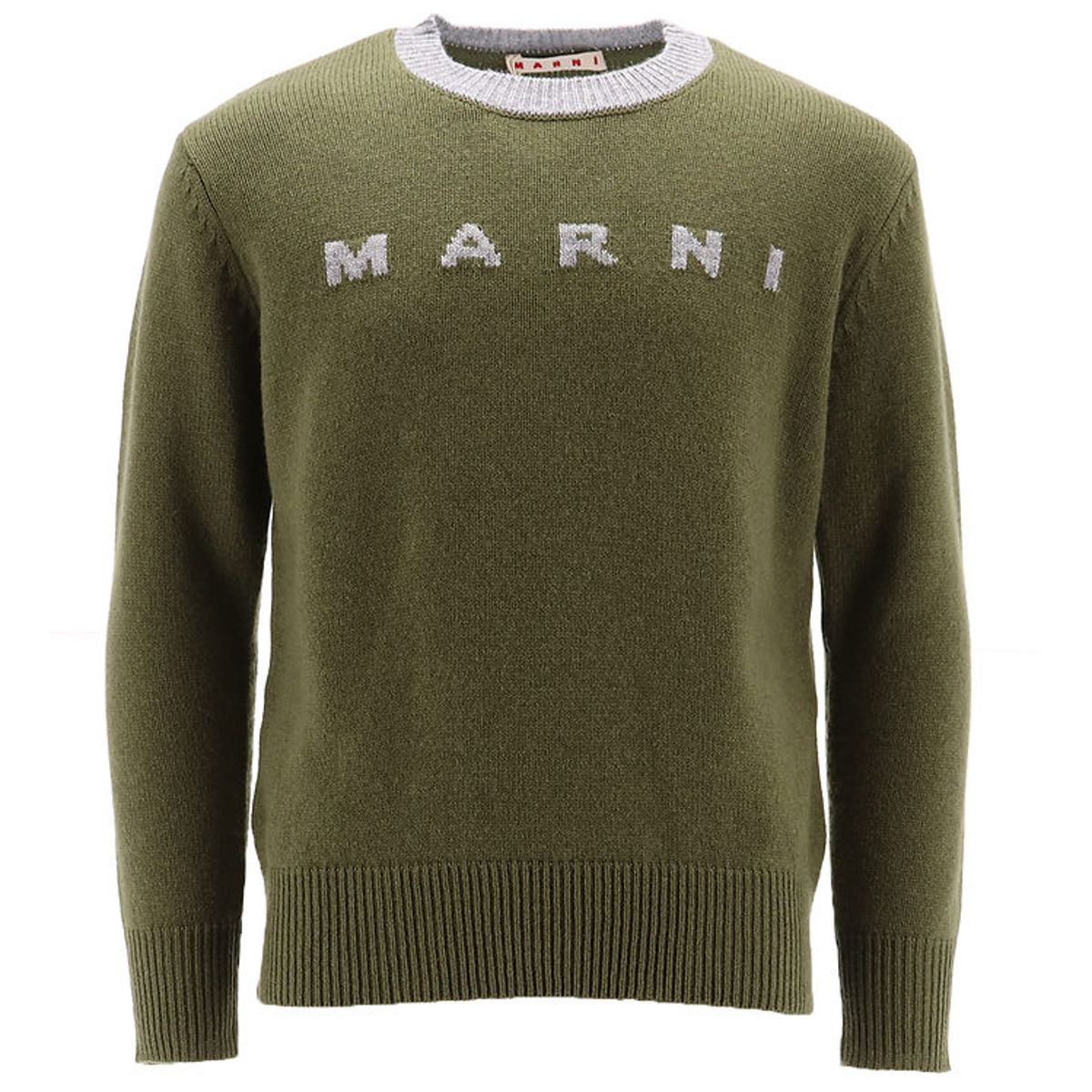 Marni Bluse - Uld - Deep Lichen Green