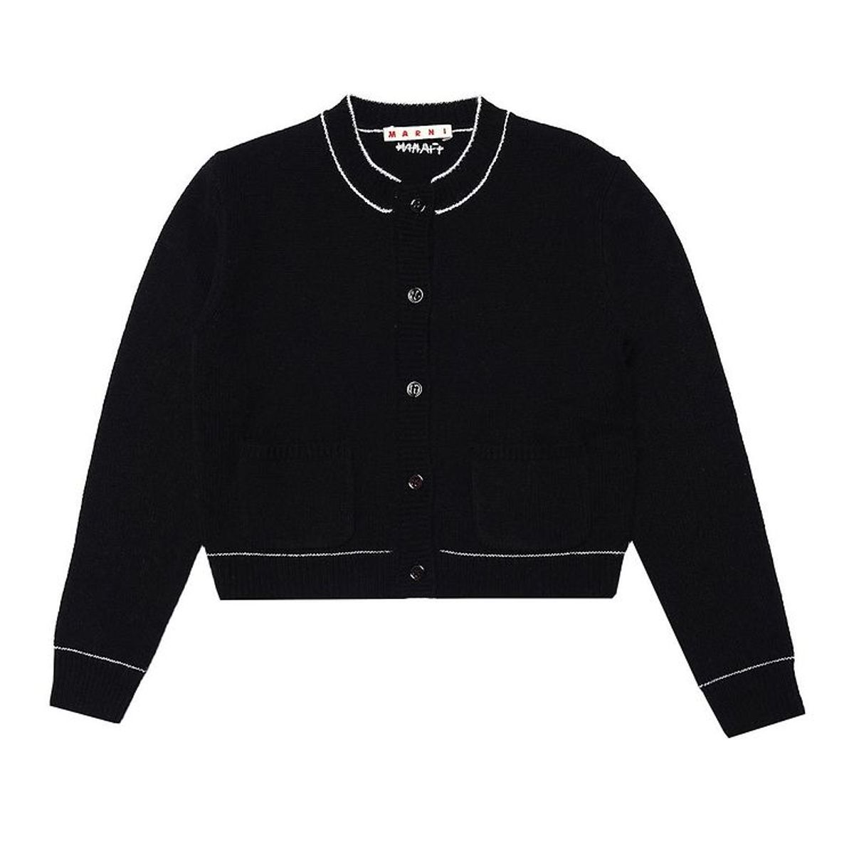 Marni Cardigan - Uld - Sort