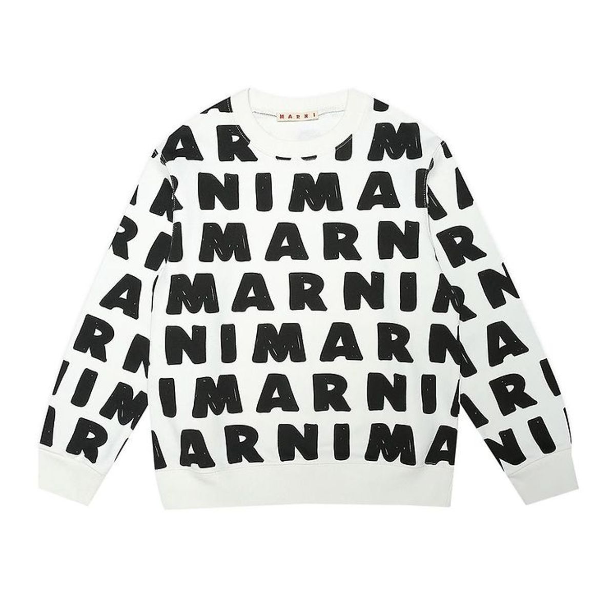 Marni Sweatshirt - Hvid m. Sort