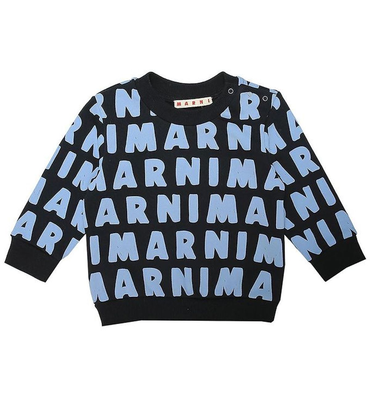 Marni Sweatshirt - Navy m. Lyseblå