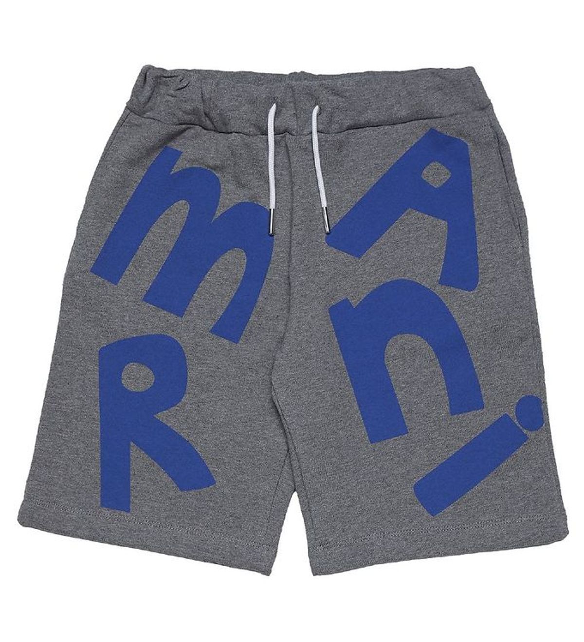 Marni Sweatshorts - Mørkegråmeleret/Blå